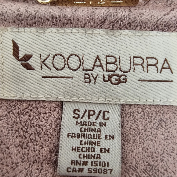 Koolaburra by UGG Women S Pink Rose Full Zip Hooded Faux Fur Fuzzy Jacke… - Picture 13 of 13